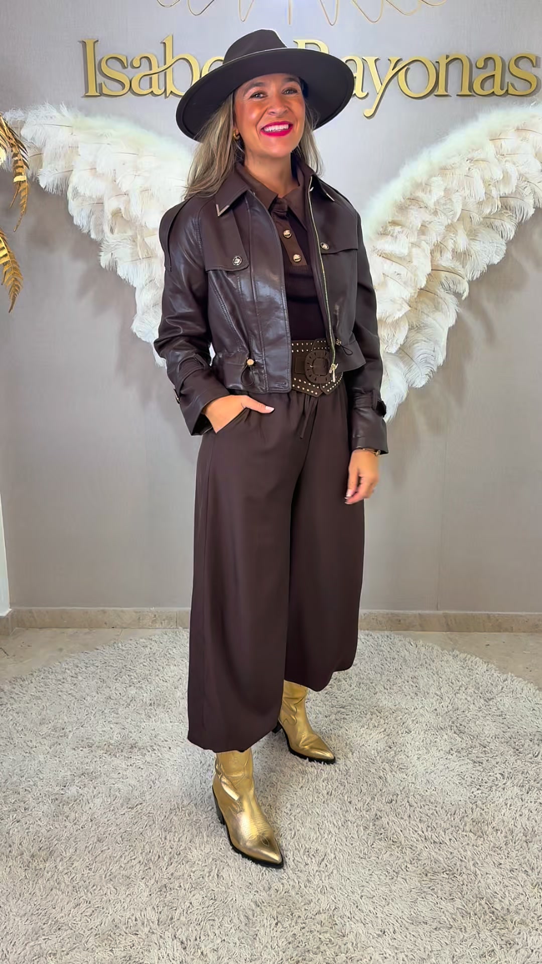 Chaqueta Selene Marrón