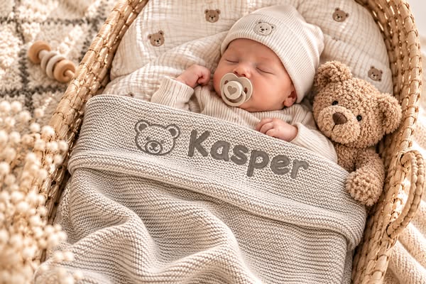 Gepersonaliseerde babydekentje