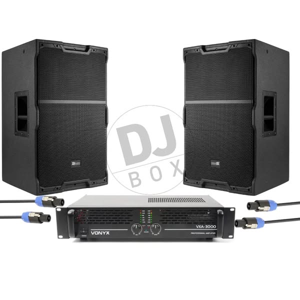 Power Dynamics PDY215 Passive Speaker Bundle available from DJBox.ie now