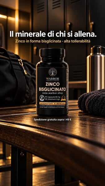 Zinco Bisglicinato Warbor