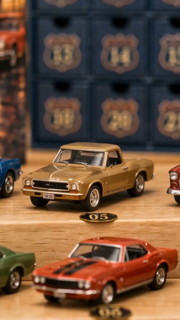 24 Days of Classic American Cars Advent Calendar