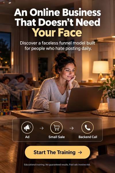 The faceless business model