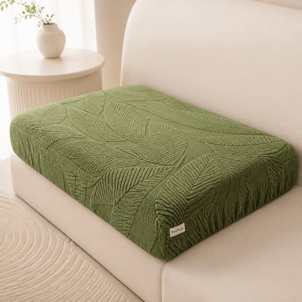 EverLeaf Water-Resistant Stretch Jacquard Sectional Couch Cover