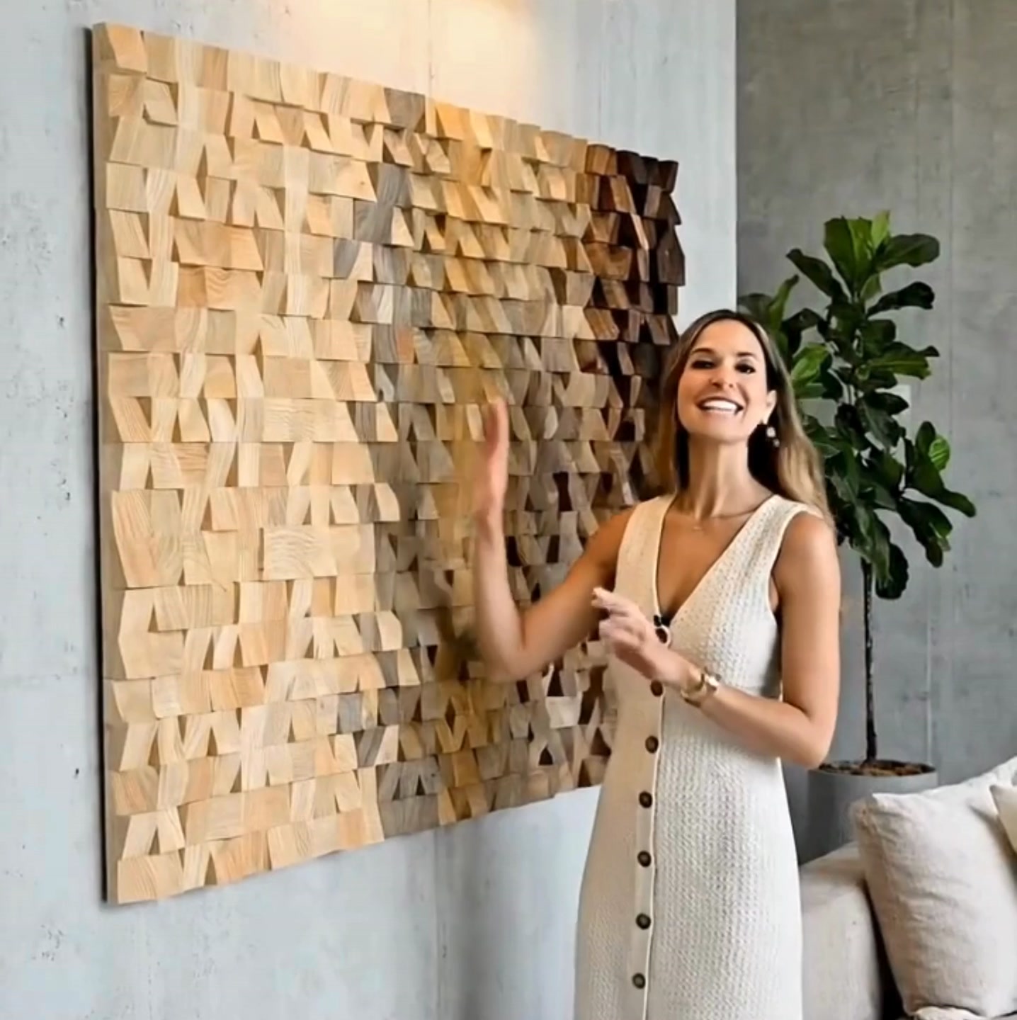Modern Sanctuary in a Frame