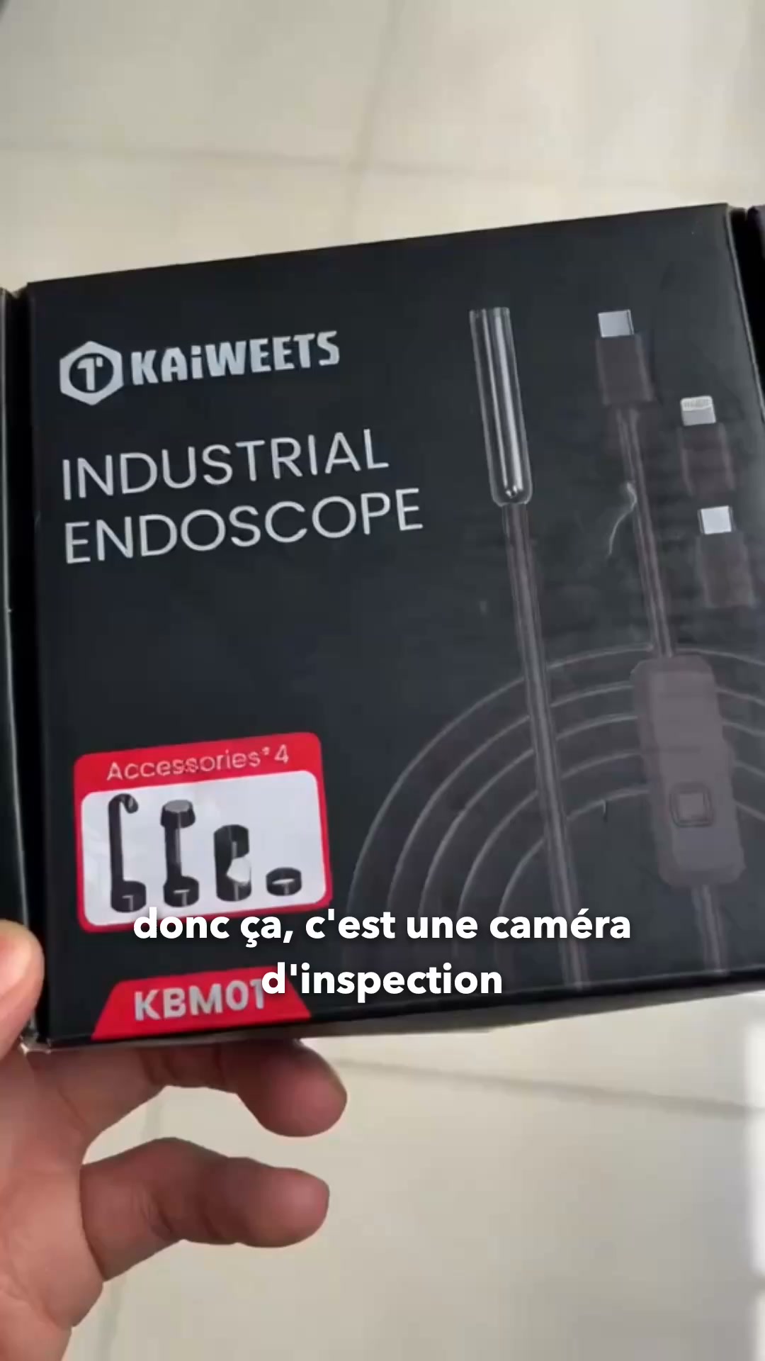 Une caméra d'inspection dans ta poche