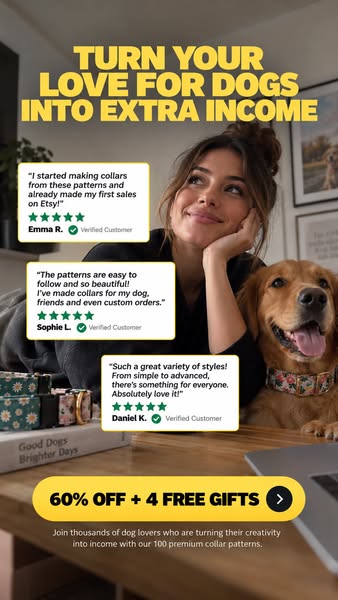 Love Dogs? Make Collars to Sell