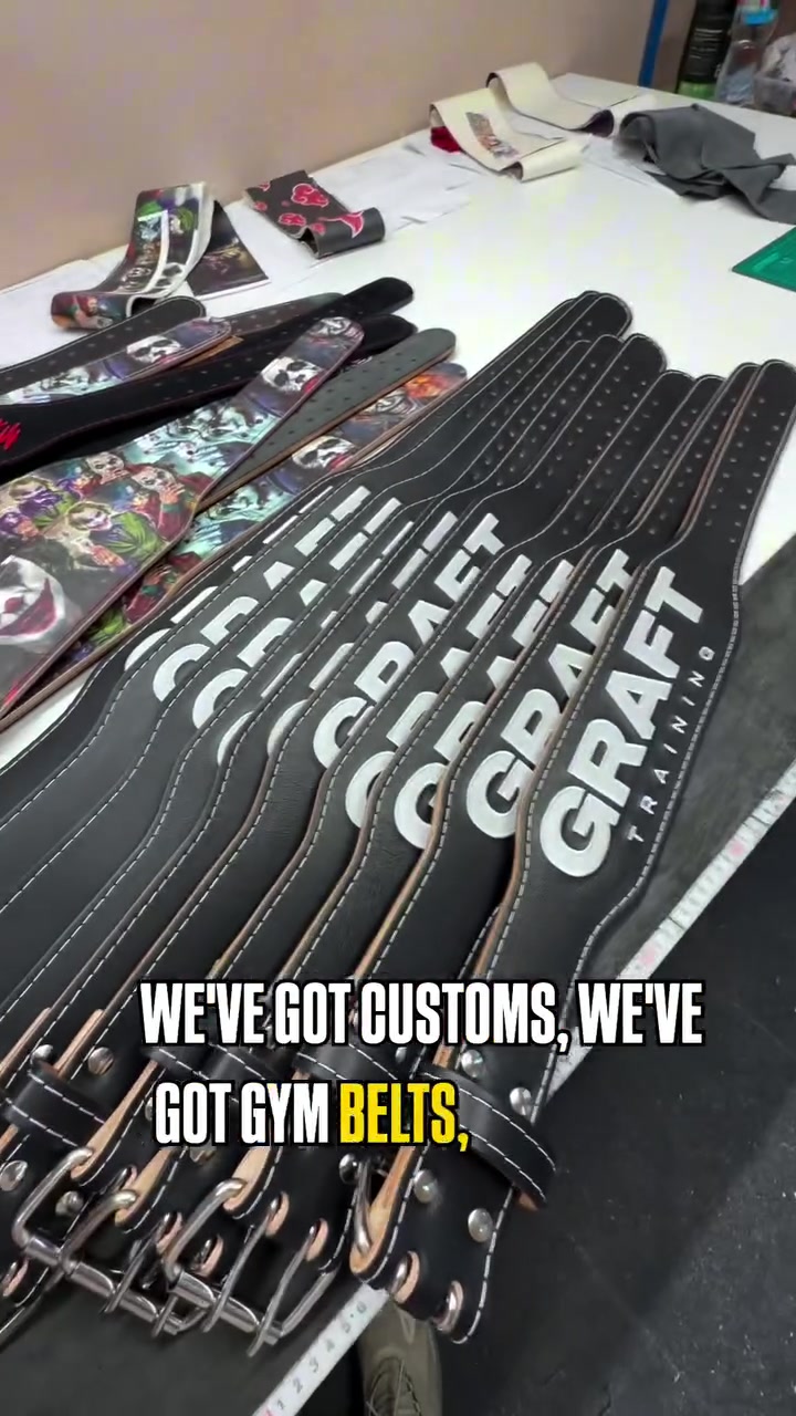Custom Belts, Made For Lifters