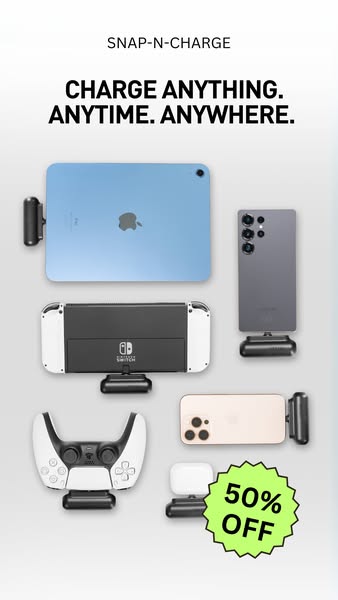 Snap it. Charge it.