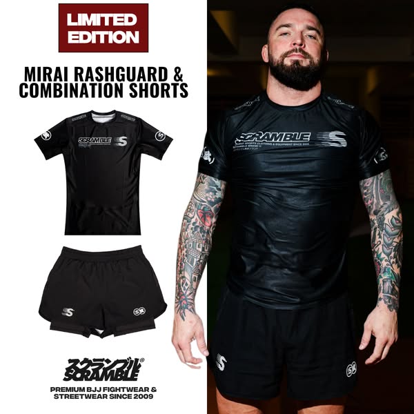 Mirai means future. The rashguard is built with exactly that in mind.