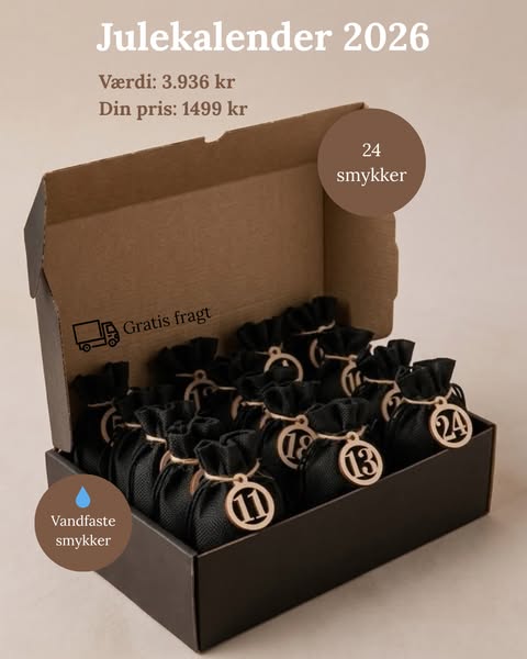 24 dage med smykkeoverraskelser