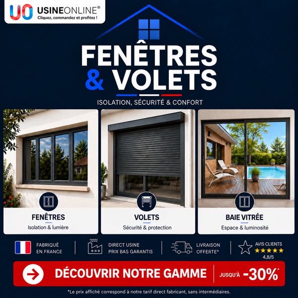 Prix Usine - Jusqu'à -30% !
