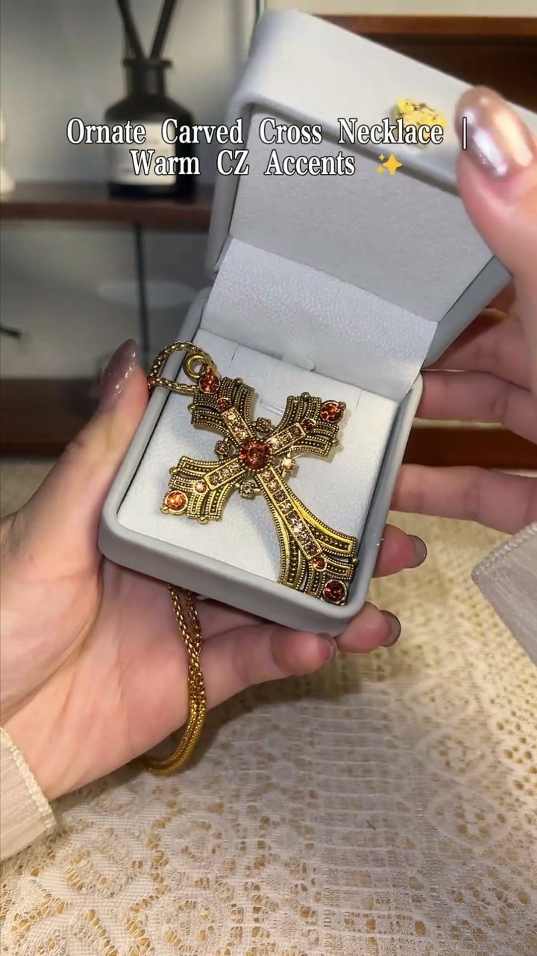 Half Price The “Byzantine” Vintage Cross Necklace You‘ll Never Take Off