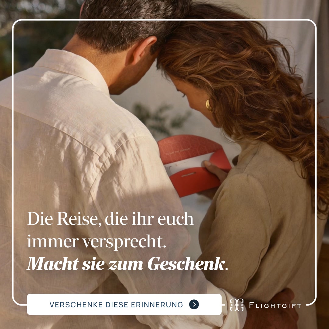 Der Fluggutschein für jeden Anlass