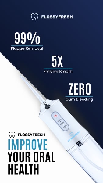 FlossyFresh Water Flosser
