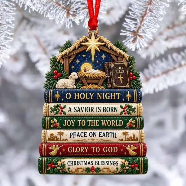 Bible Faith Christmas Ornament Collection - O Holy Night