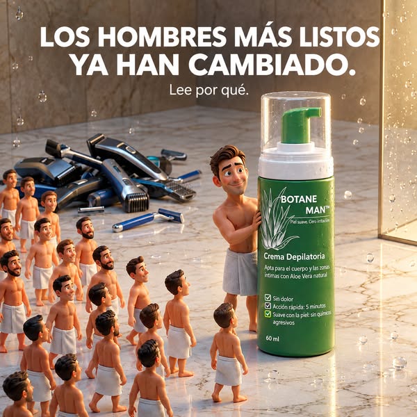 Liso en 5 minutos. Sin ninguna cuchilla cerca