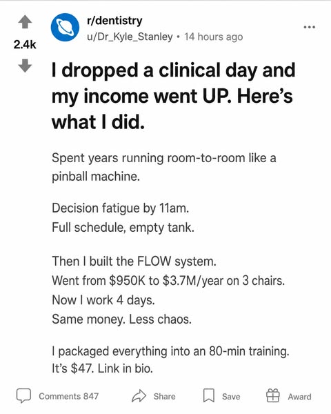 The Scheduling System Behind a $3.7M Practice