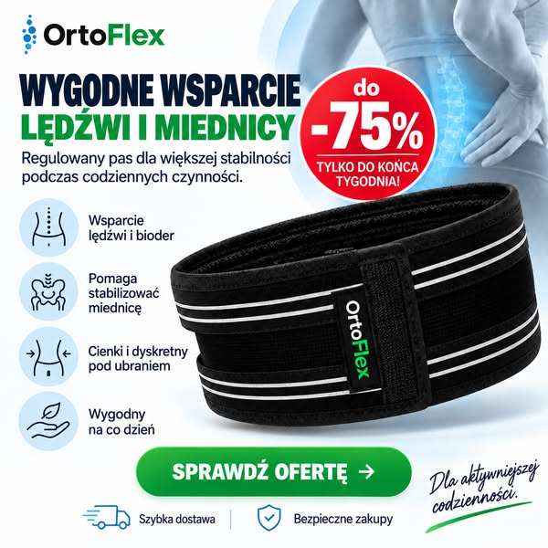 OrtoFlex™ dla lepszego wsparcia lędźwi