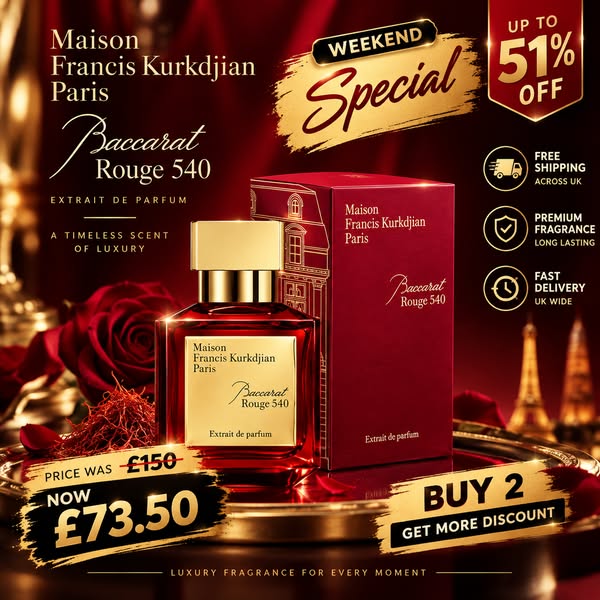 Baccarat Rouge 540 – 51% OFF
