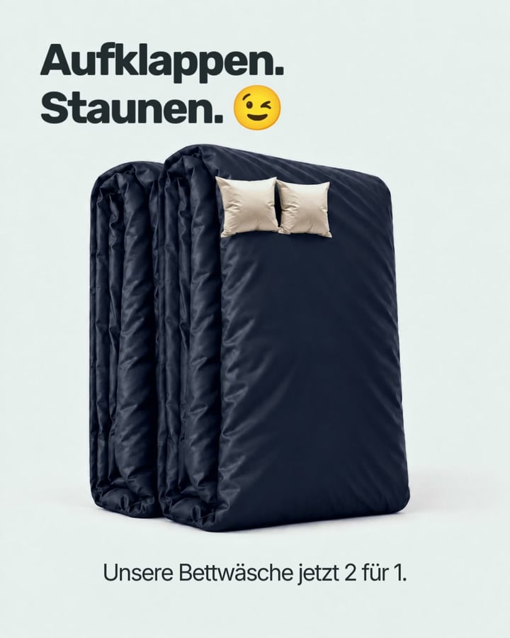 2 Sets zum Preis von einem