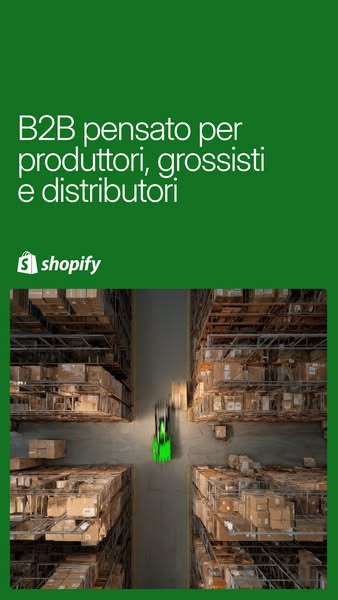 La piattaforma per i clienti B2B