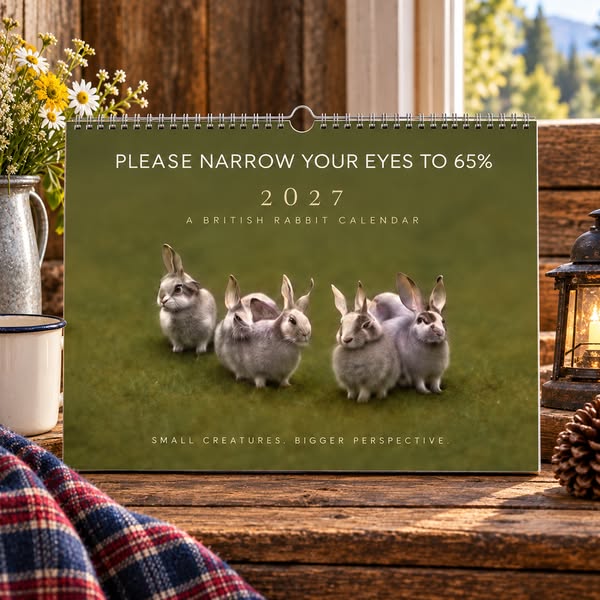 2027 A Special Rabbit Calendar