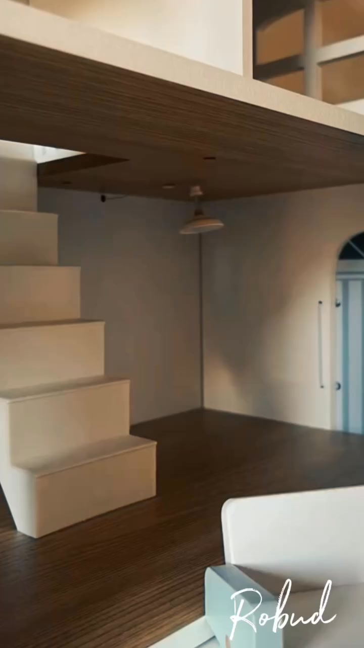 Nordic Wooden Doll House