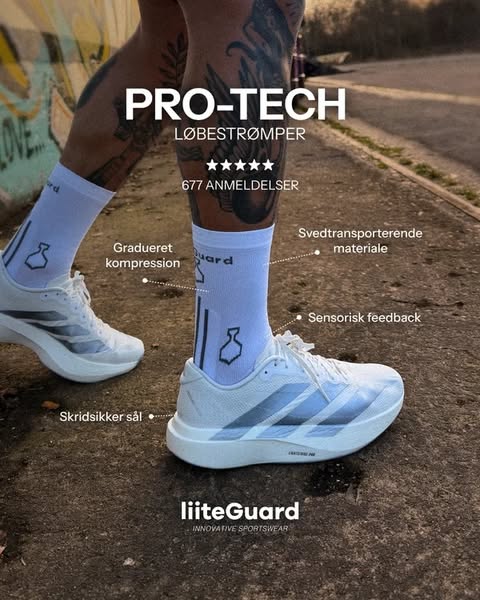 PRO-TECH LØBESTRØMPE