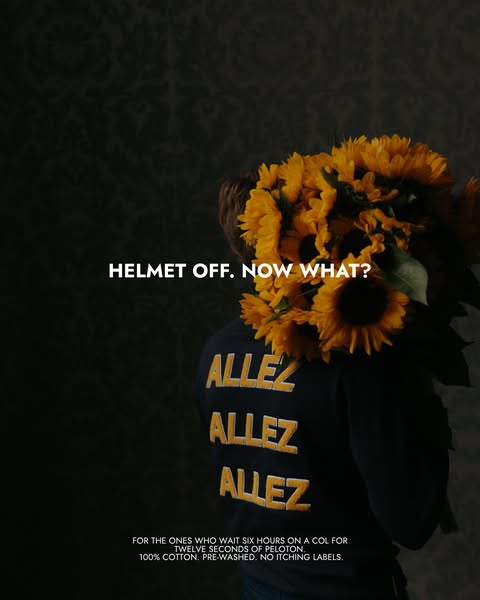 Inspired by breakaways, bidons and cols.