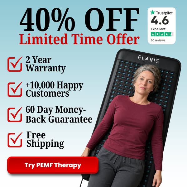 Don't Miss 40% Off PEMF Therapy Mat