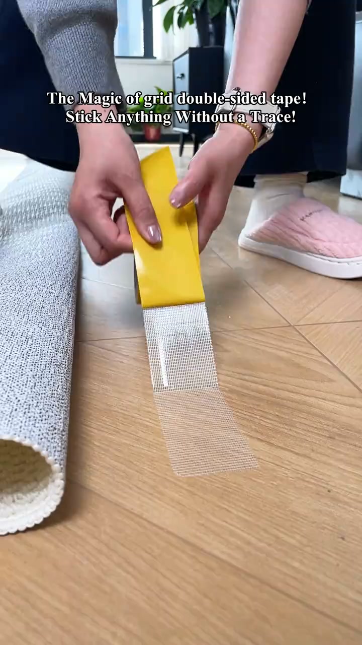 No More Sliding Rugs or Curled Edges