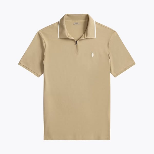 RL Classic Fit Stretch Mesh Polo Shirt