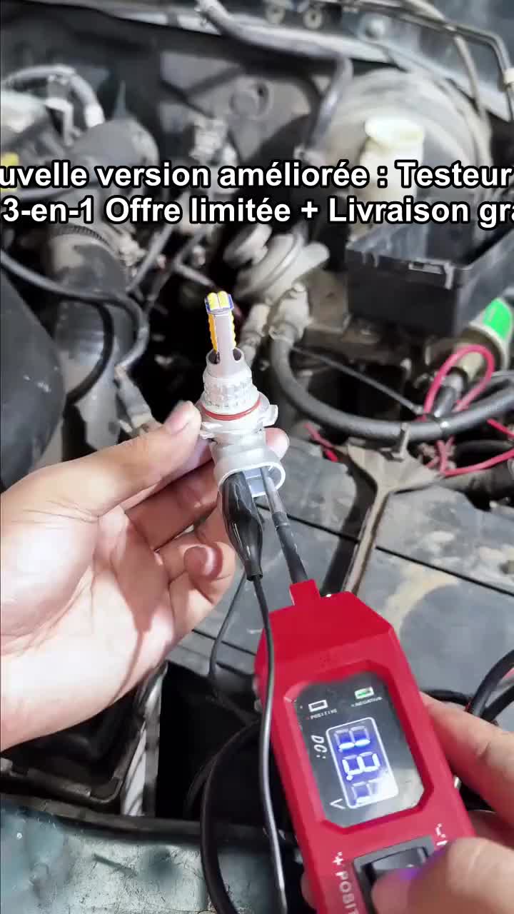 Testeur de circuits et relais automobile 2-en-1