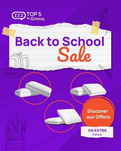 Top5: BACK TO SCHOOL SALE