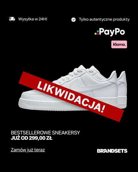 Kultowe sneakersy. Teraz taniej