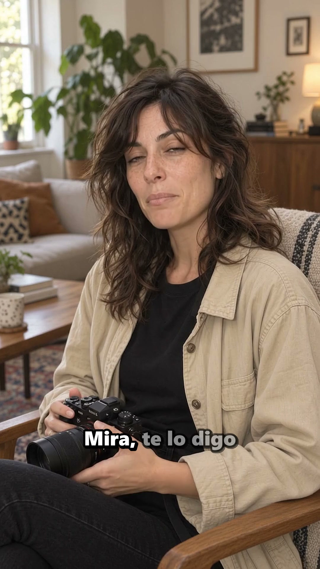 No es tu cámara. Es el momento en que decidís.