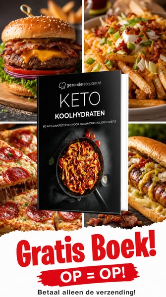 Keto Koolhydraten Kookboek (Gratis Vandaag!)