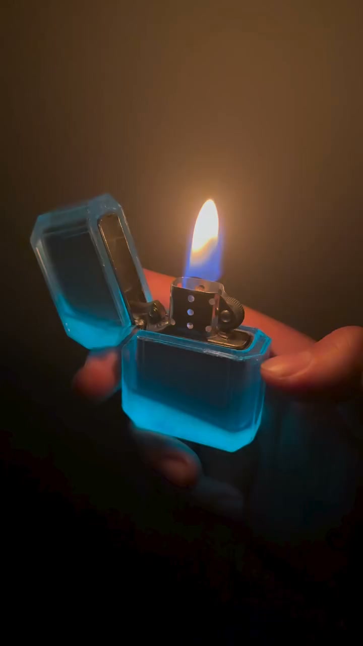 A Lighter That Glows After Dark
