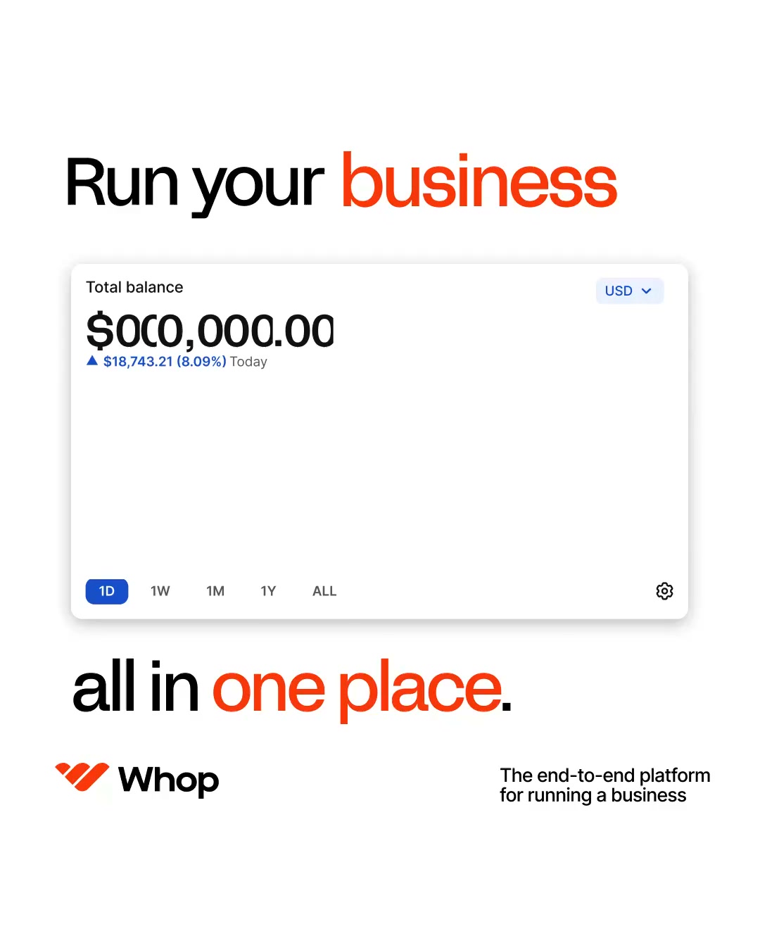 Whop. Create or run businesses with AI