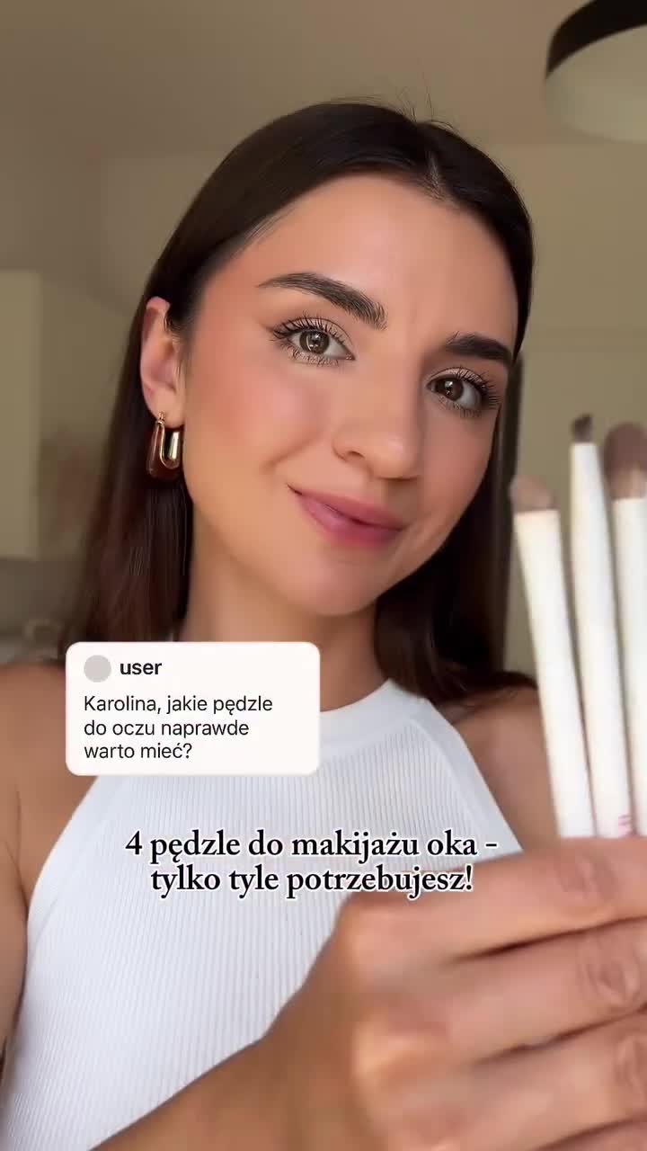 Dzięki tym 4 pędzlom Twój makijaż oka będzie perfekcyjny!