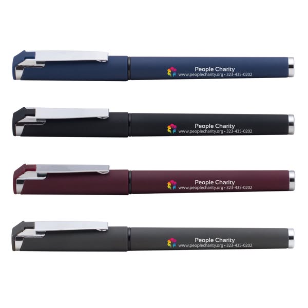 Soft Touch Hughes Gel Pen - Full Colour Inkjet