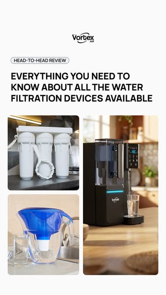 99.99% Cleaner Water, Instantly