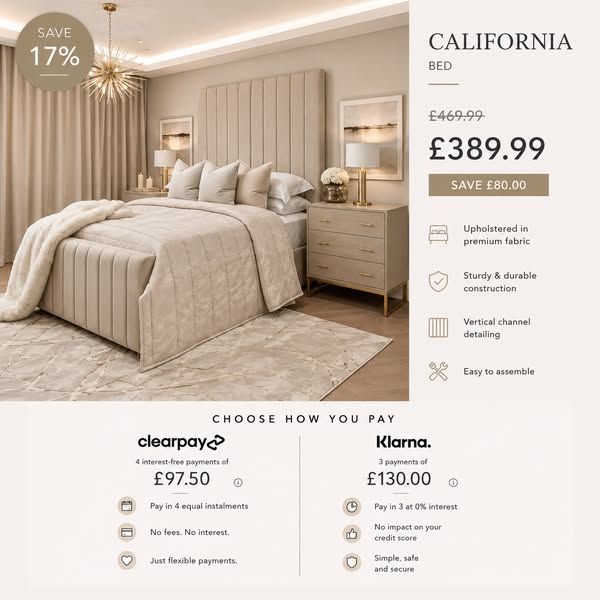 THE CALIFORNIA BED