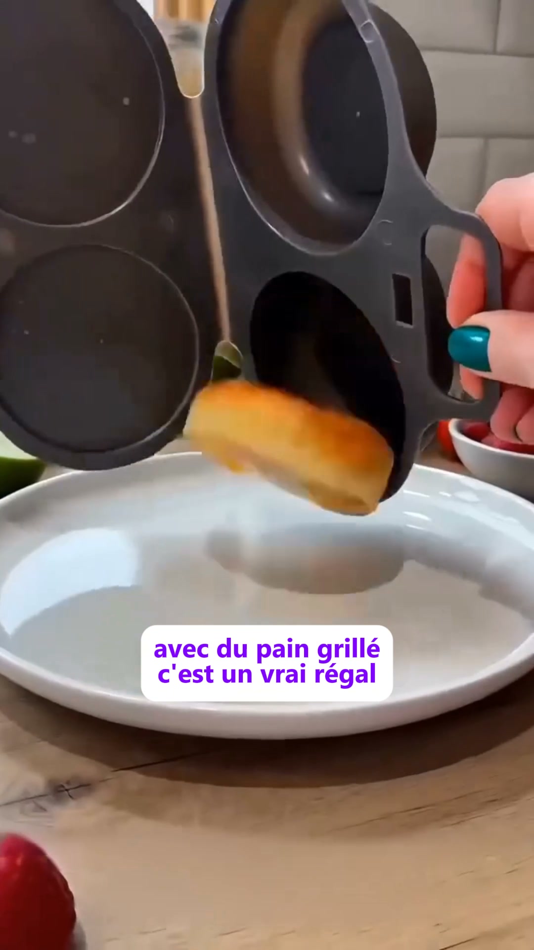 Des œufs parfaits en 90 secondes