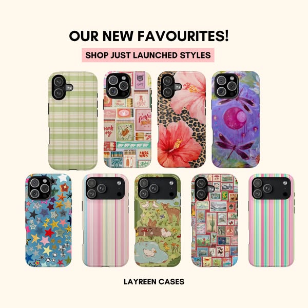 The cutest phone cases