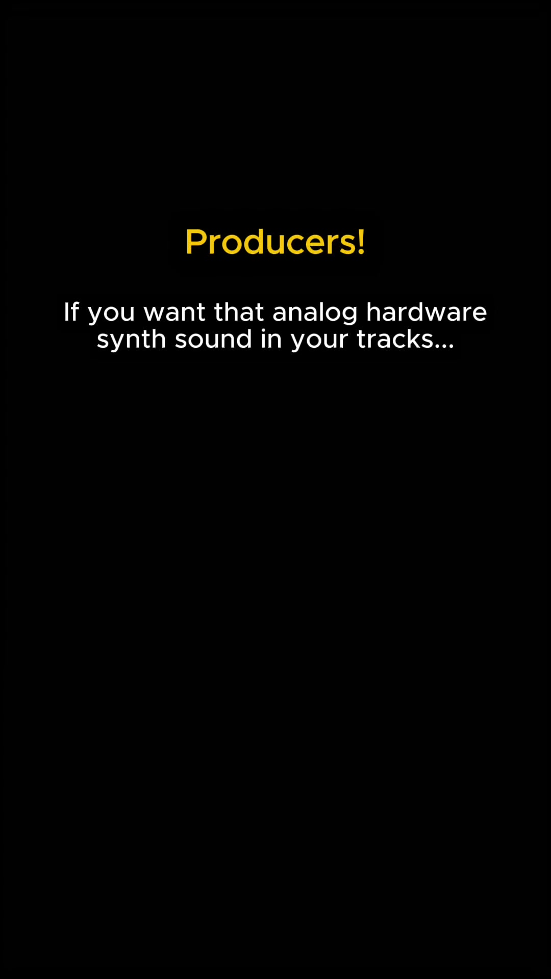 $200,000 Of Synths At Your Fingertips – 40% OFF
