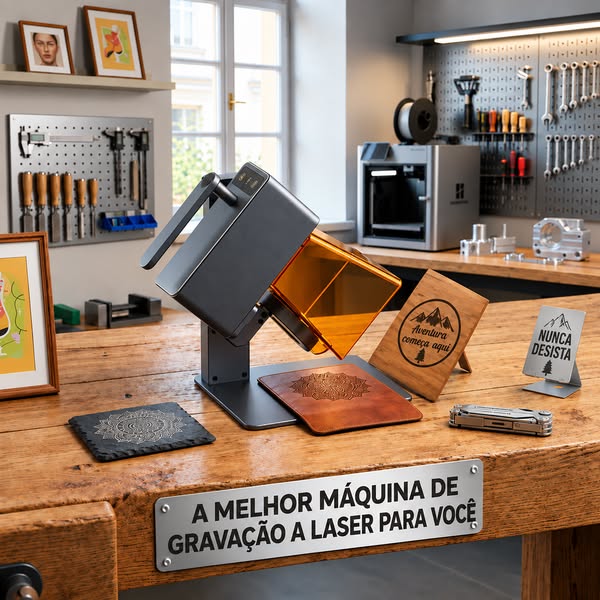 LaserPecker LP2 — grave a sua criatividade no dia a dia!