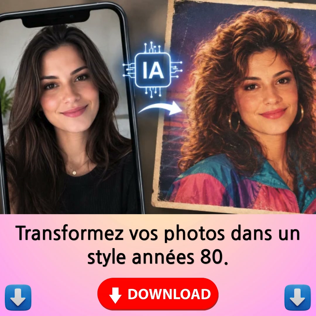 Photos rétro des années 80