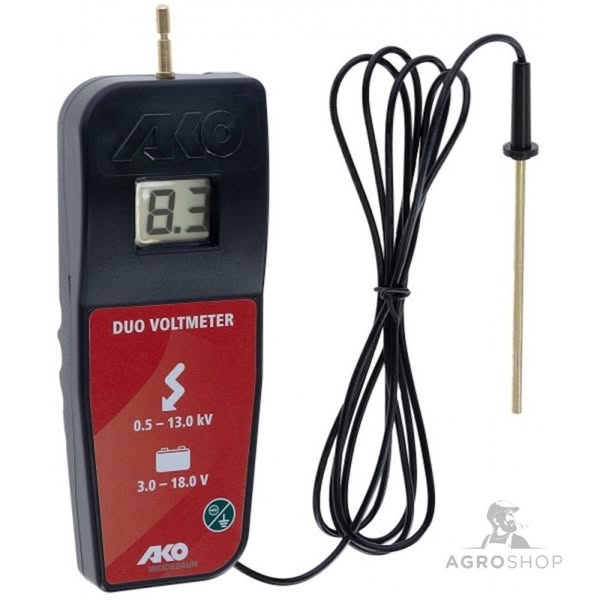 Digitaalinen aita ja akkutesteri AKO Duo Voltmeter