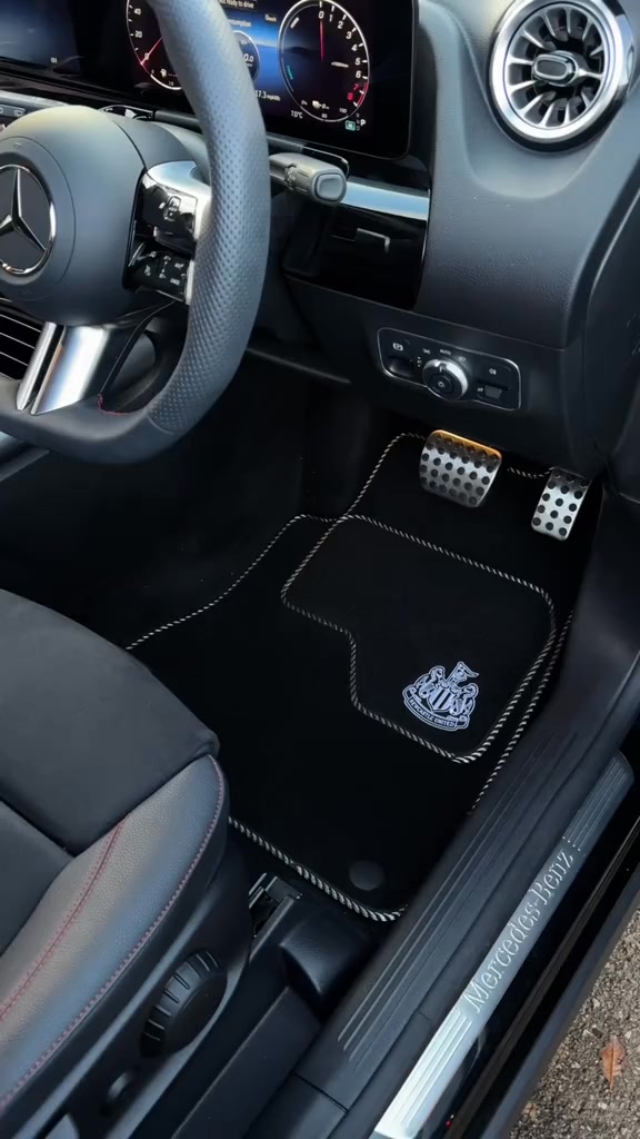 Newcastle United Licenced Car Mats
